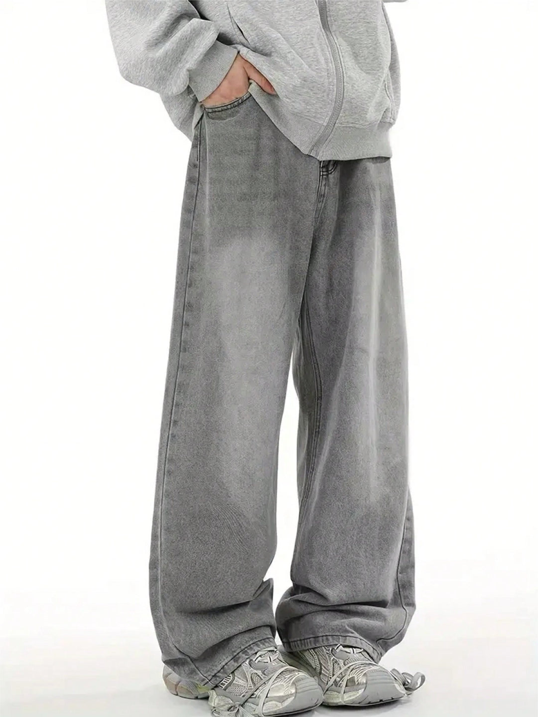Jeans SHEIN, gri