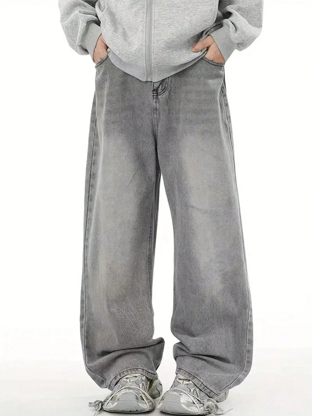 Jeans SHEIN, gri