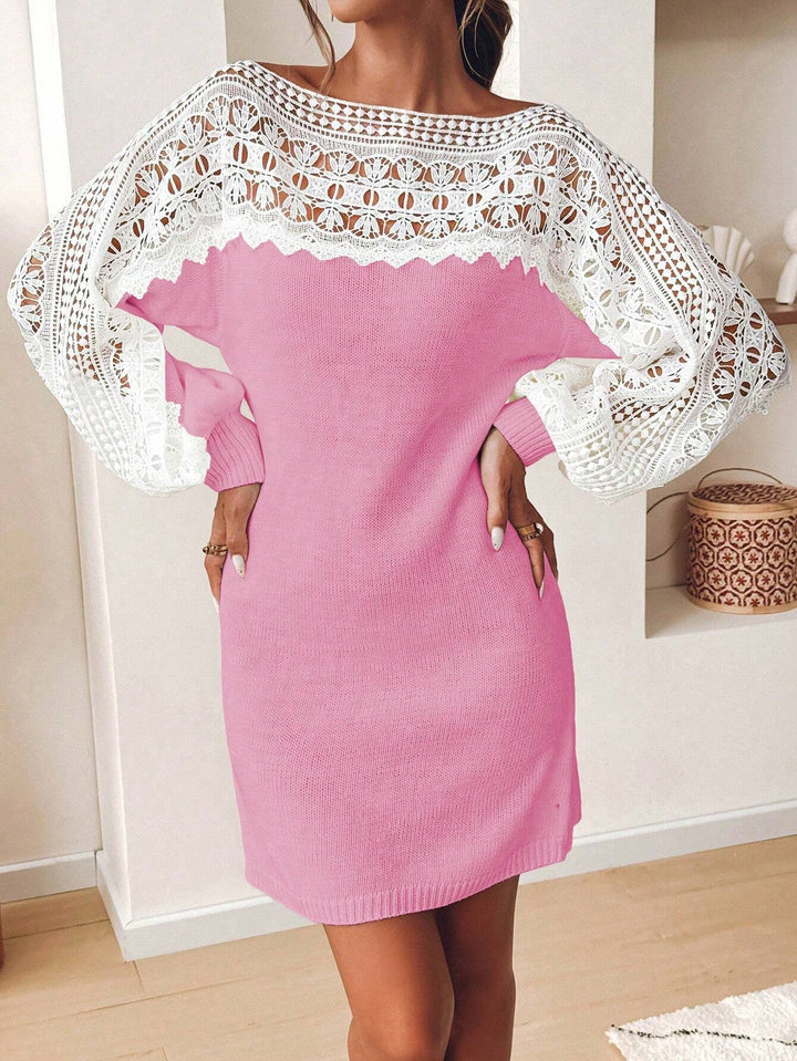 SHEIN mini ruha, rózsaszín