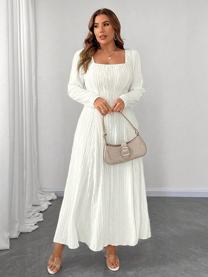 Rochie maxi SHEIN, alb