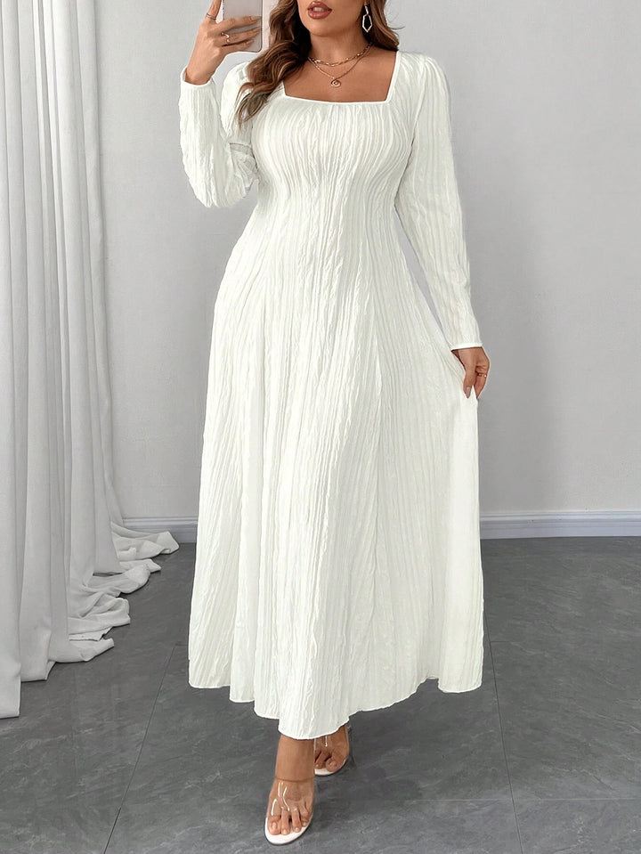 Rochie maxi SHEIN, alb