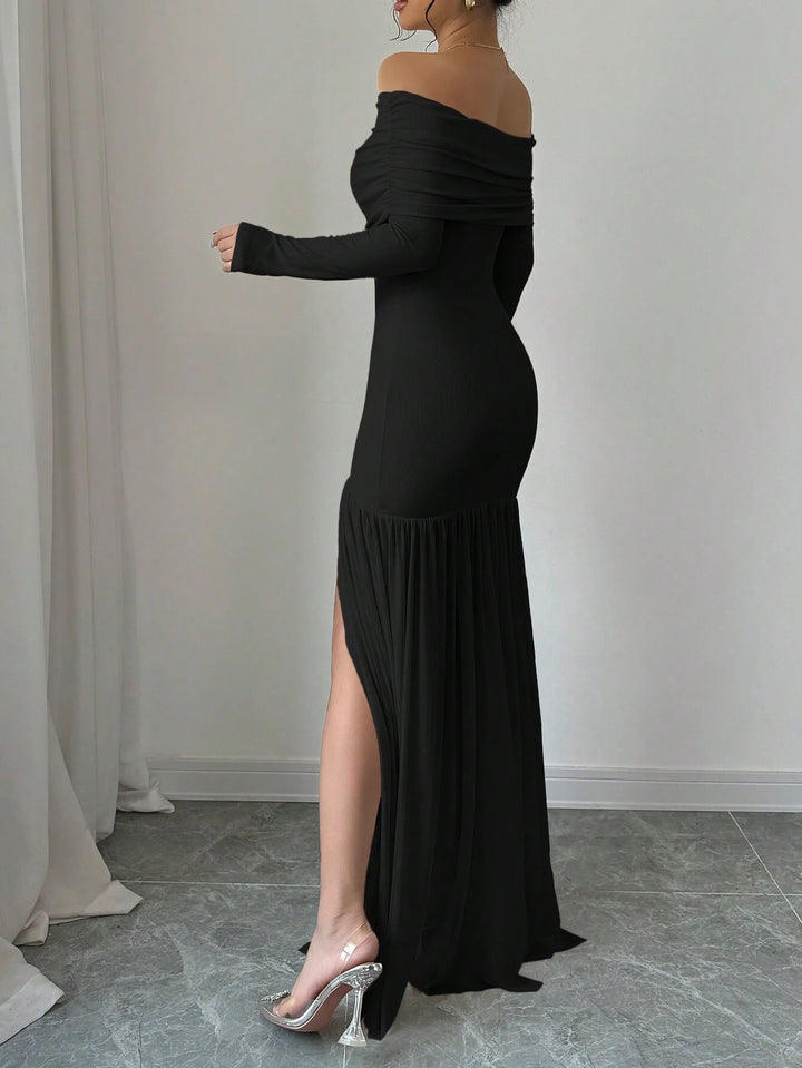 Rochie maxi SHEIN, negru