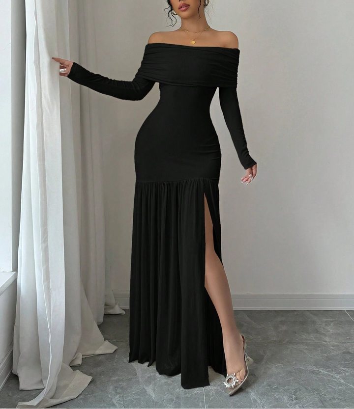 Rochie maxi SHEIN, negru