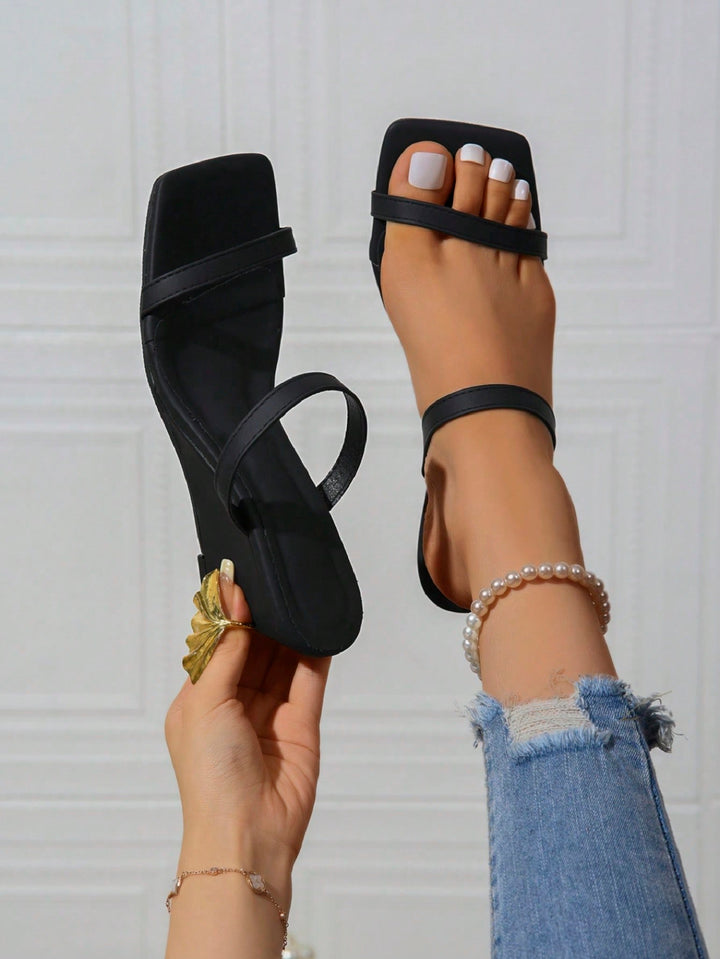 Sandale SHEIN, negru