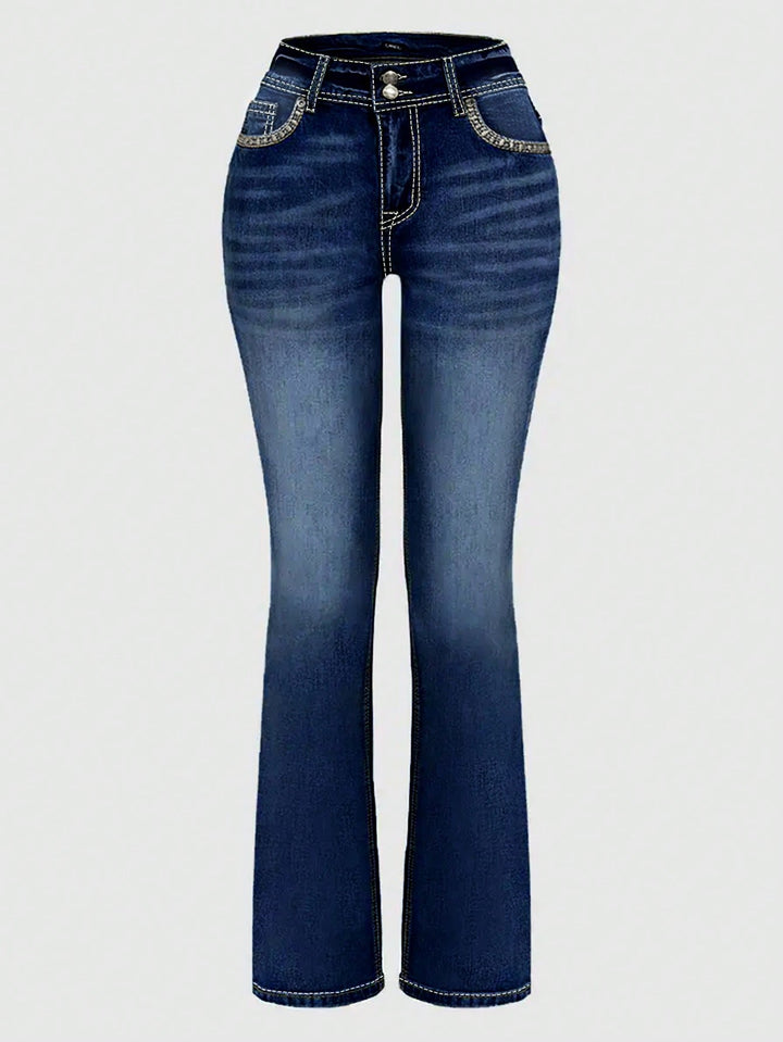Jeans SHEIN, albastru