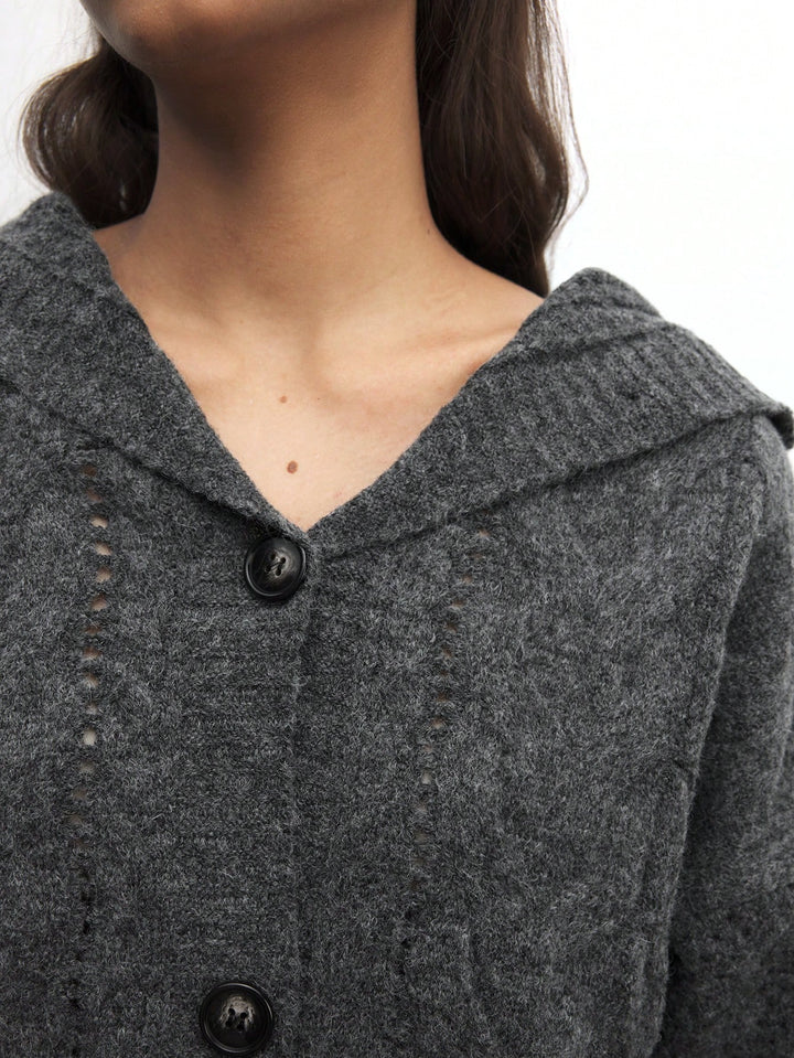 Cardigan SHEIN, gri