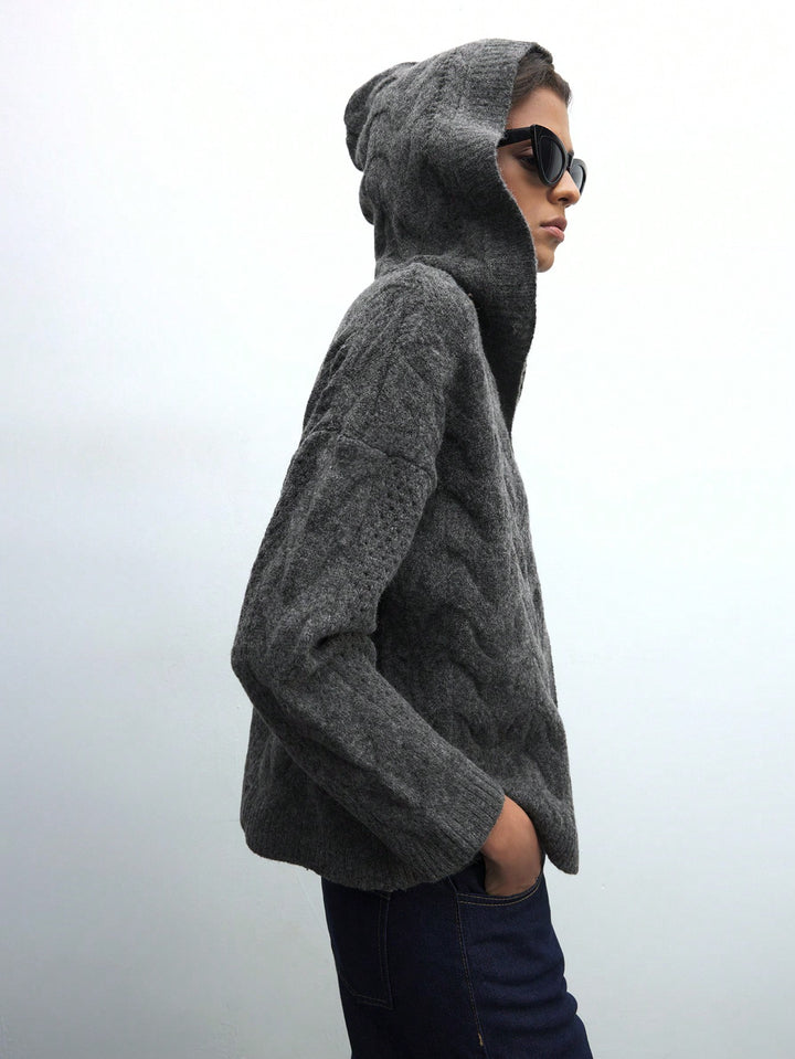 Cardigan SHEIN, gri