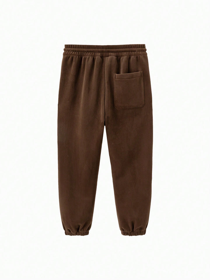 Pantaloni SHEIN, maro
