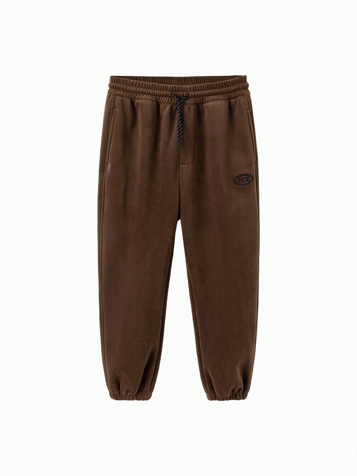 Pantaloni SHEIN, maro
