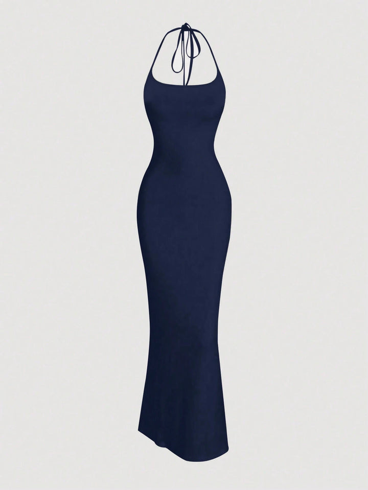 Rochie maxi SHEIN, albastru