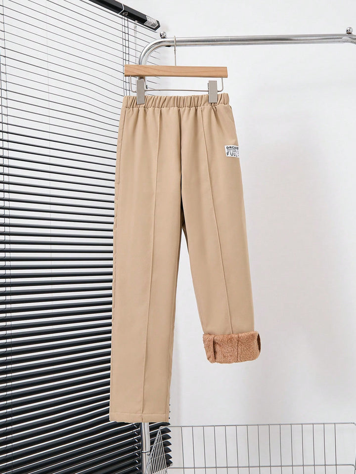 Pantaloni SHEIN, portocaliu