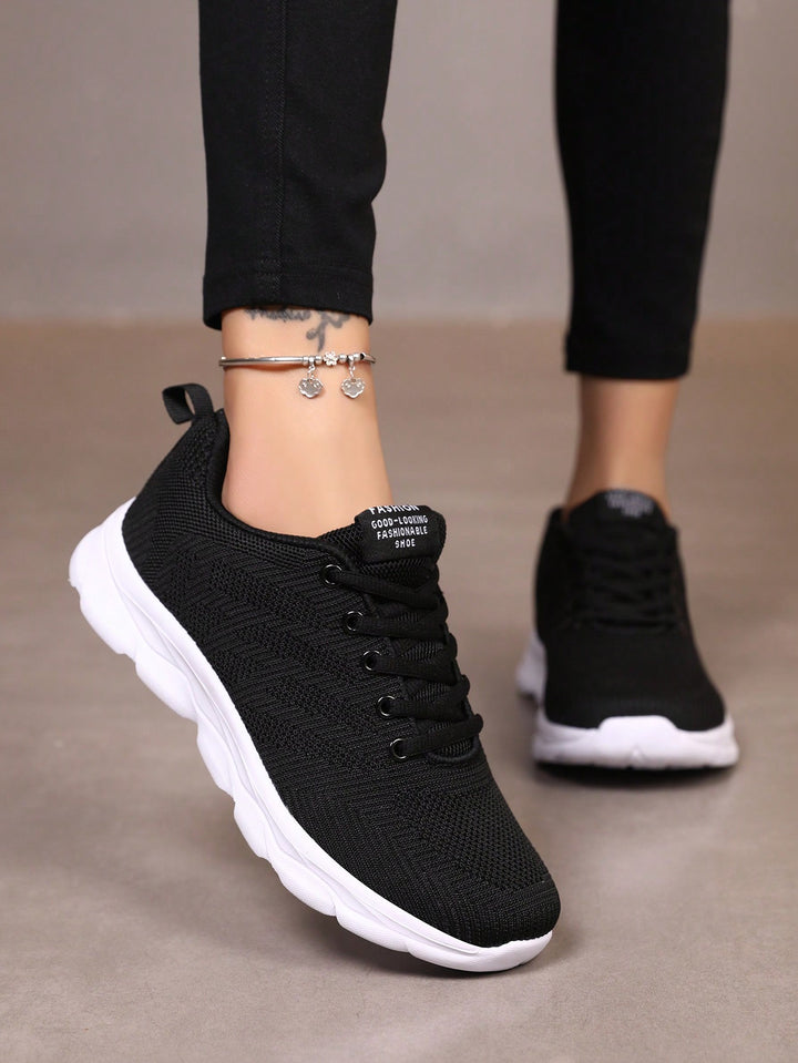 Pantofi sport SHEIN, negru