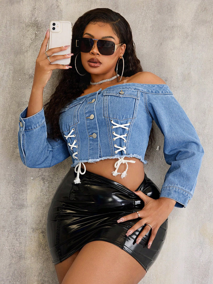 Top SHEIN, albastru