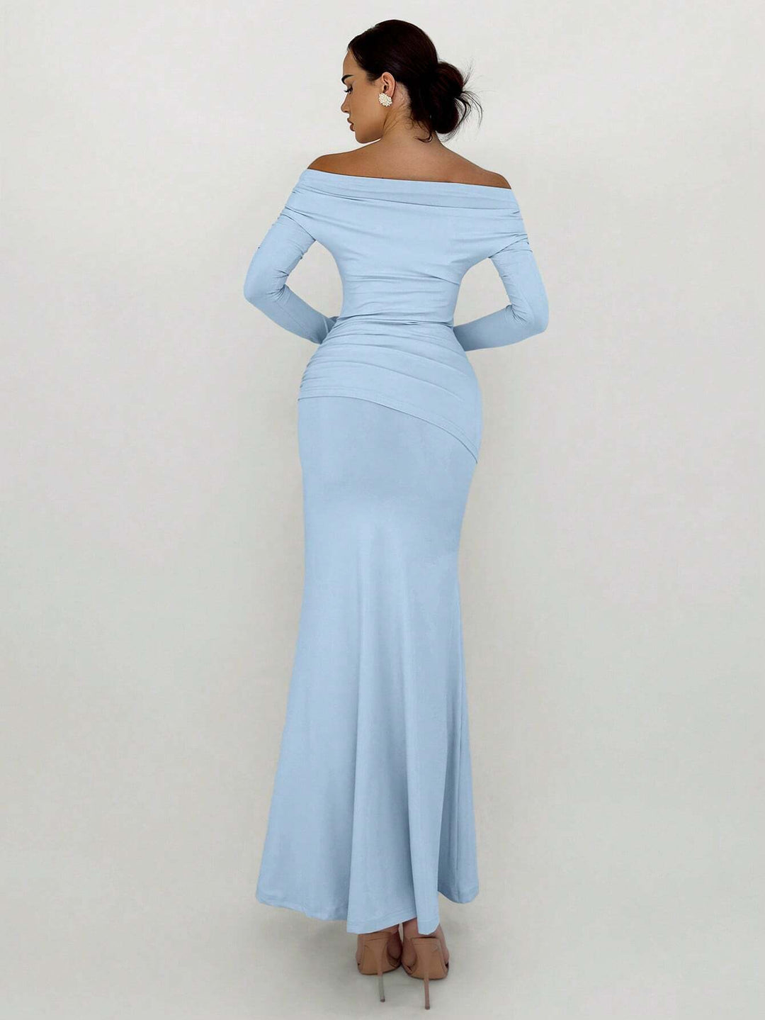 SHEIN maxi ruha, kék