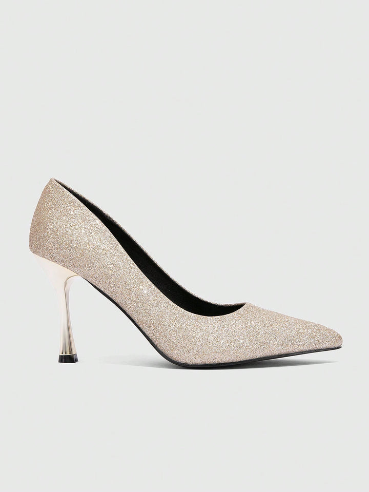 Pantofi SHEIN, auriu