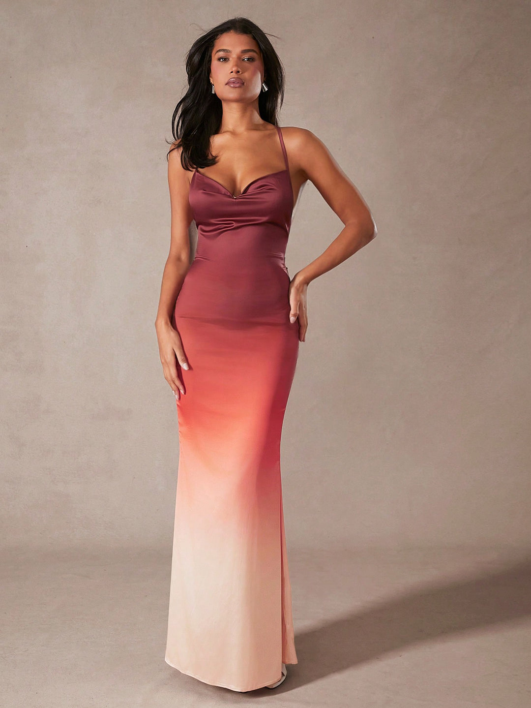 Rochie maxi SHEIN, mix culori