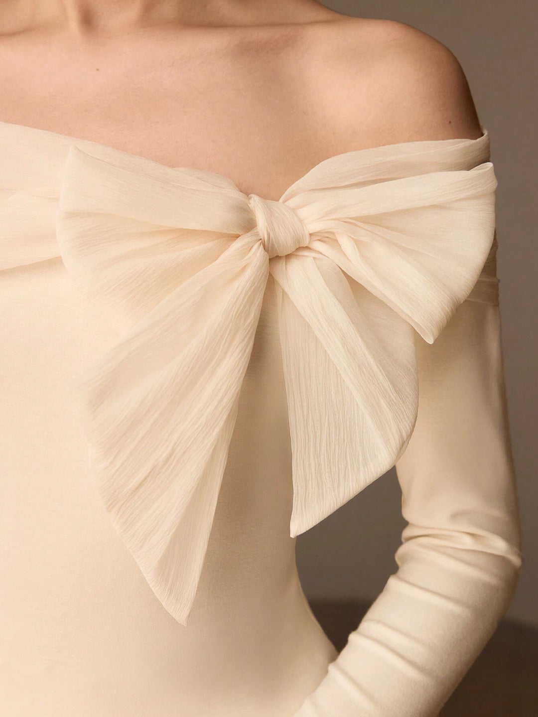Bluză Motf by Shein, crem