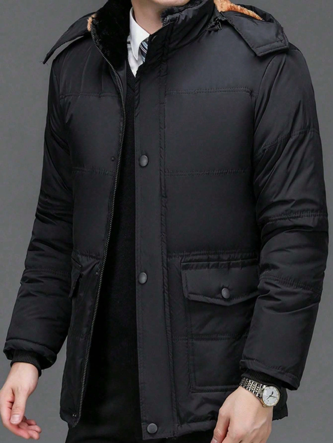 Palton SHEIN, negru