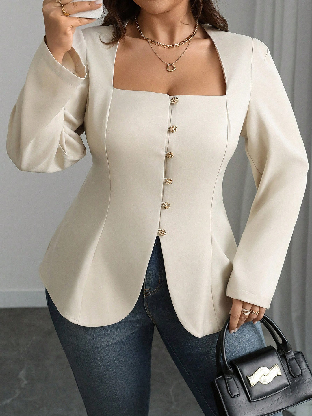 SHEIN ing, bézs