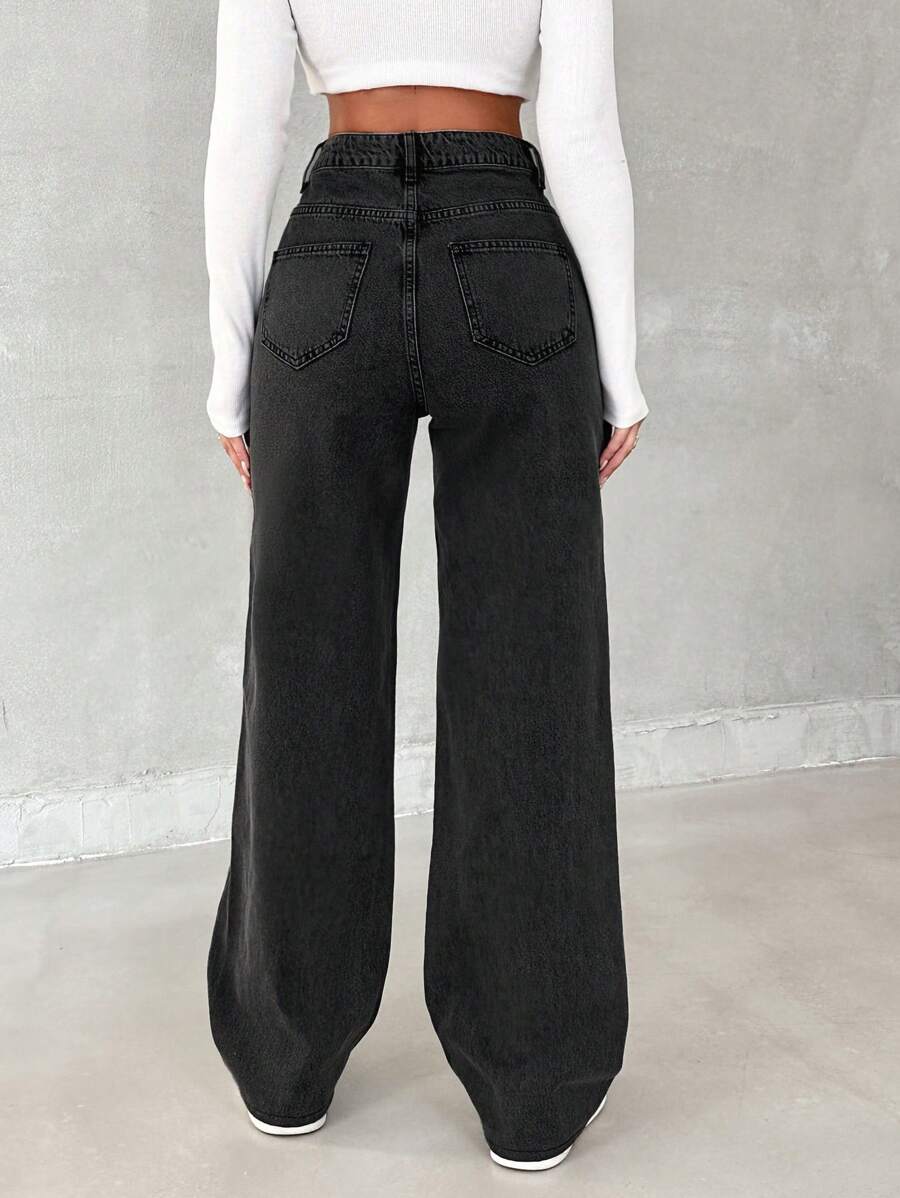 Jeans SHEIN, negru