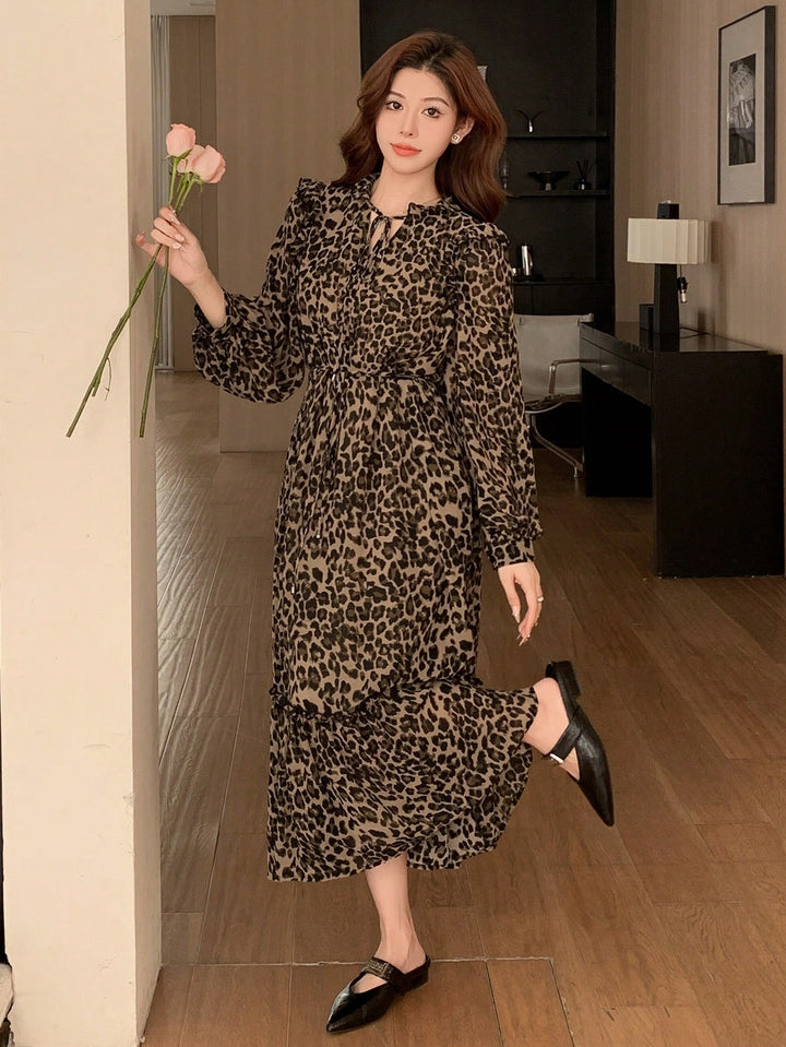 Rochie maxi SHEIN, maro