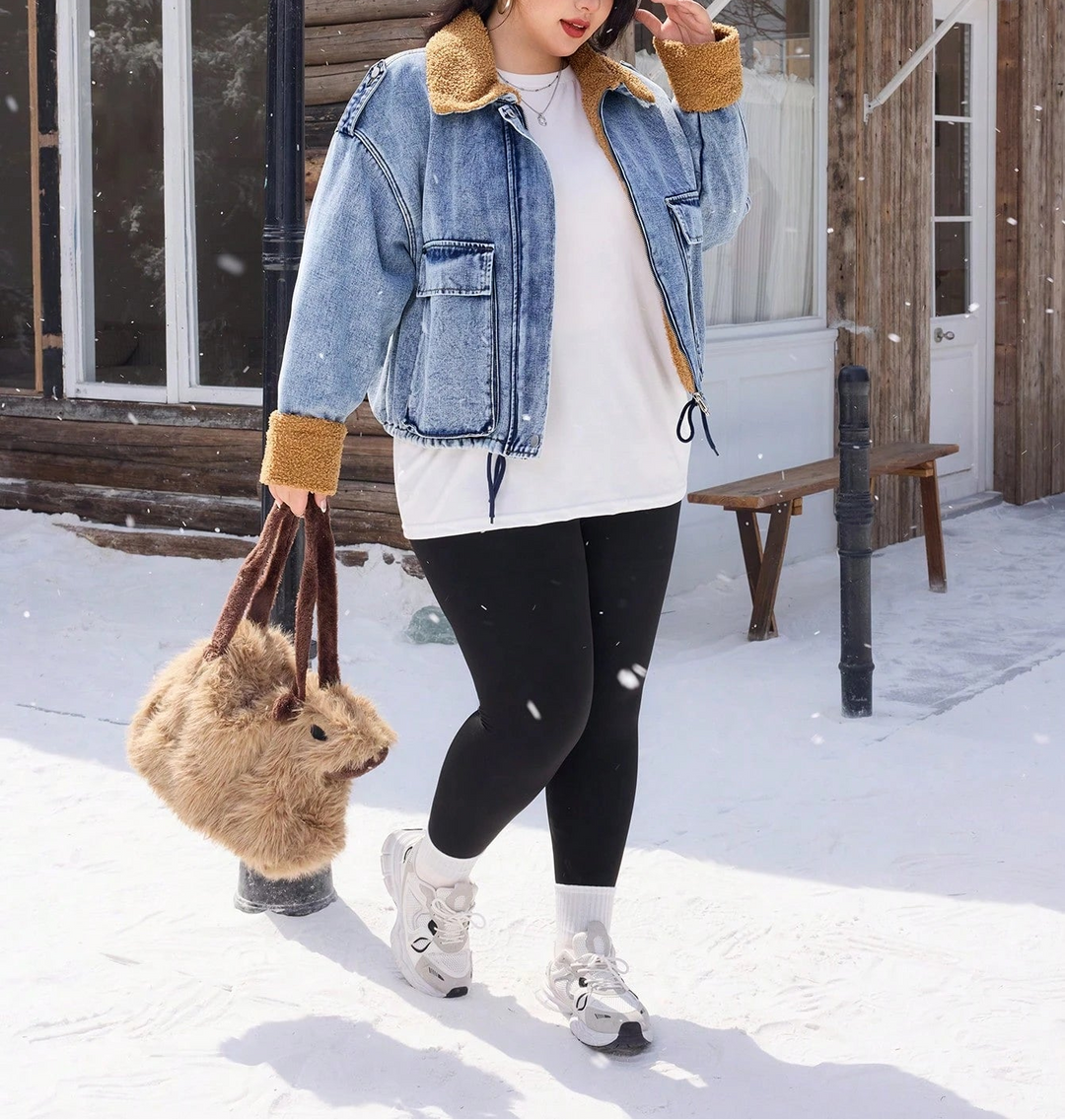 SHEIN kék farmerdzseki