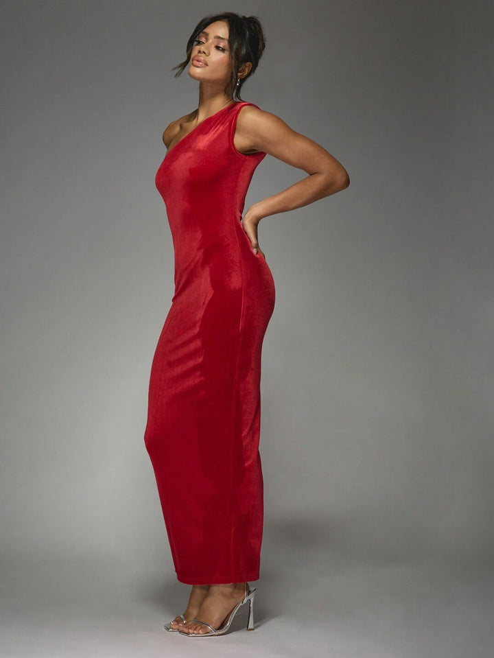 Rochie maxi SHEIN, rosu