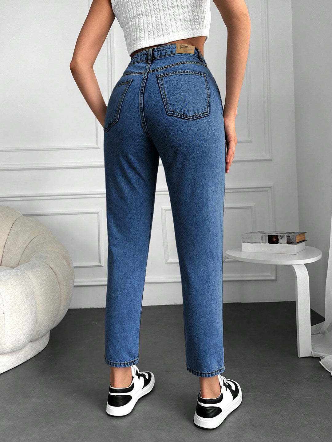 Jeans SHEIN, albastru