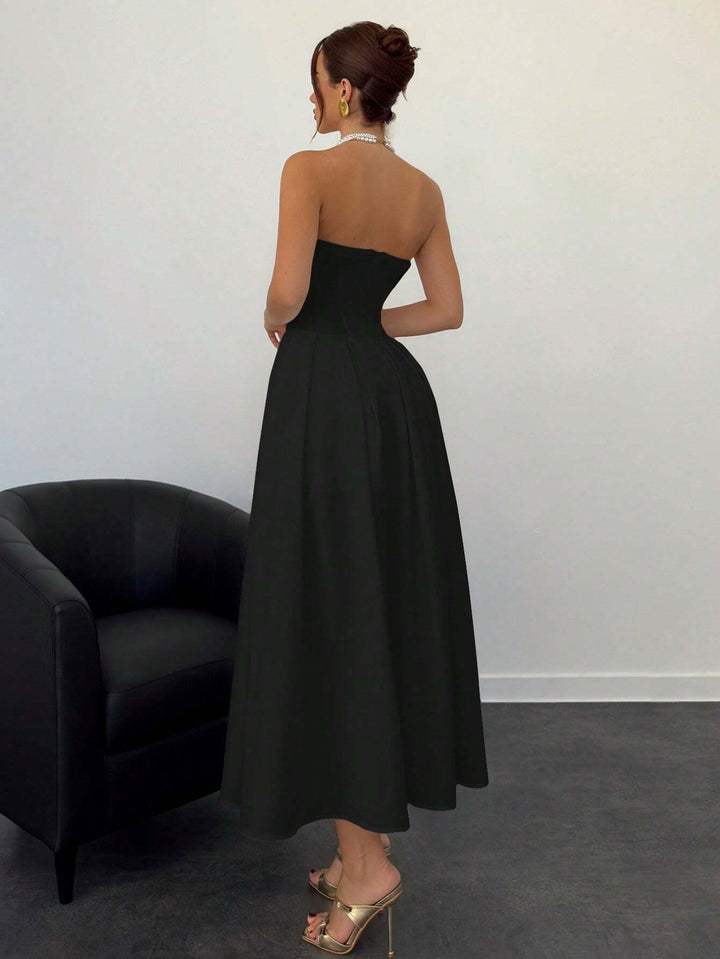 Rochie midi SHEIN, negru