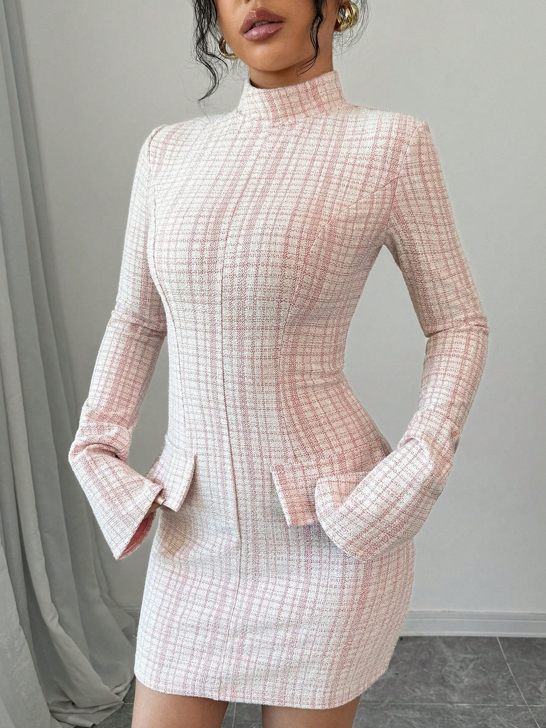 Rochie mini SHEIN, roz
