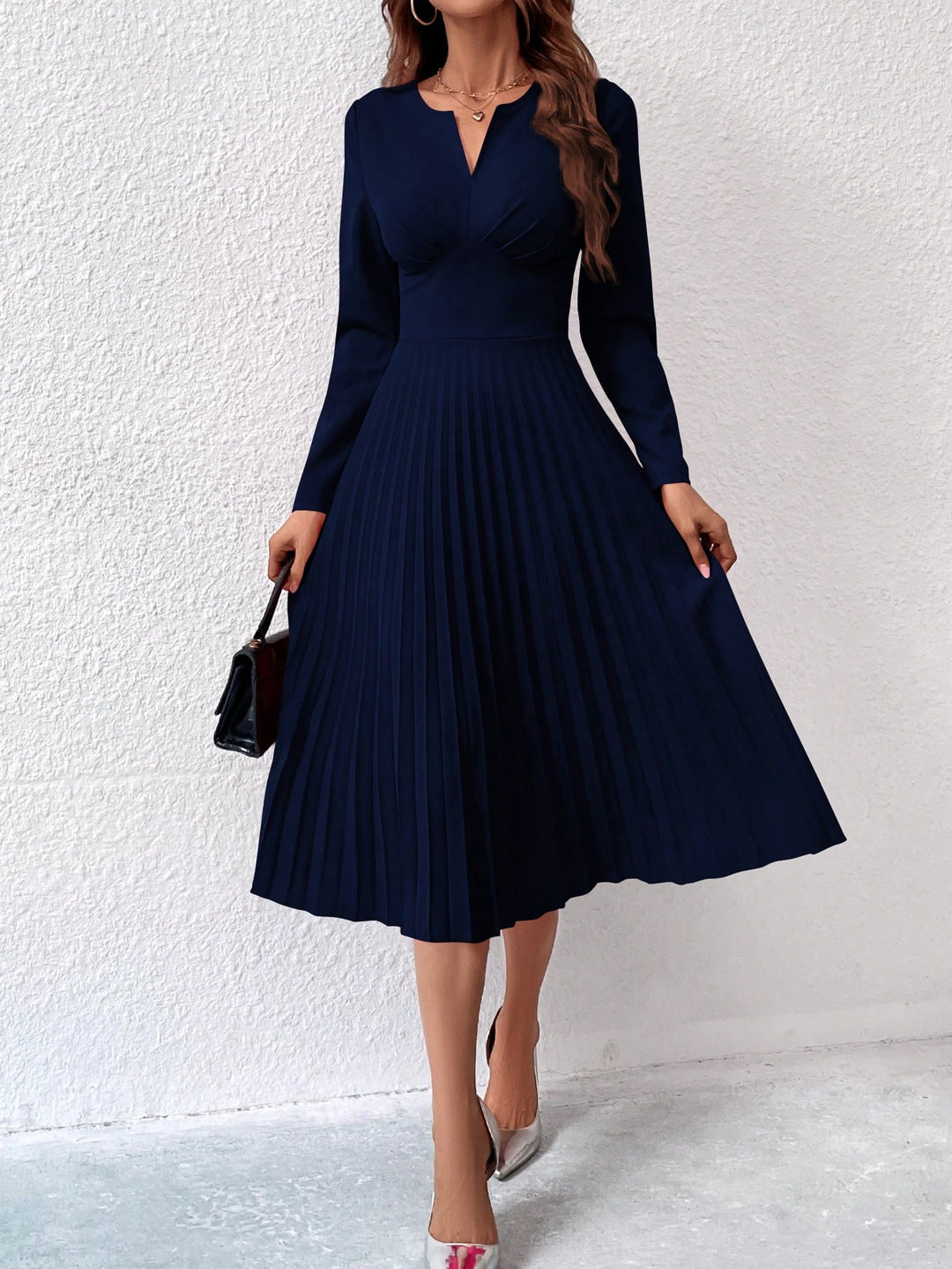 Rochie midi SHEIN, albastru