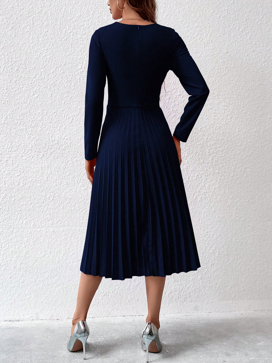 Rochie midi SHEIN, albastru