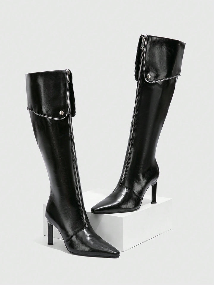 SHEIN csizma, fekete