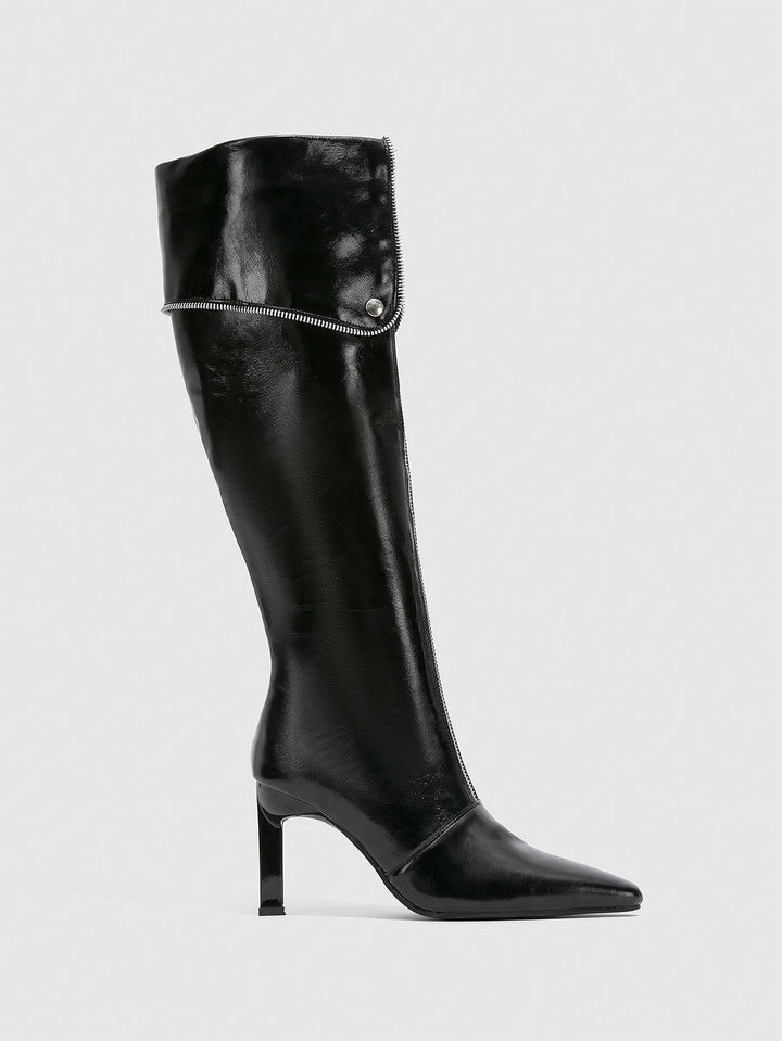 SHEIN csizma, fekete