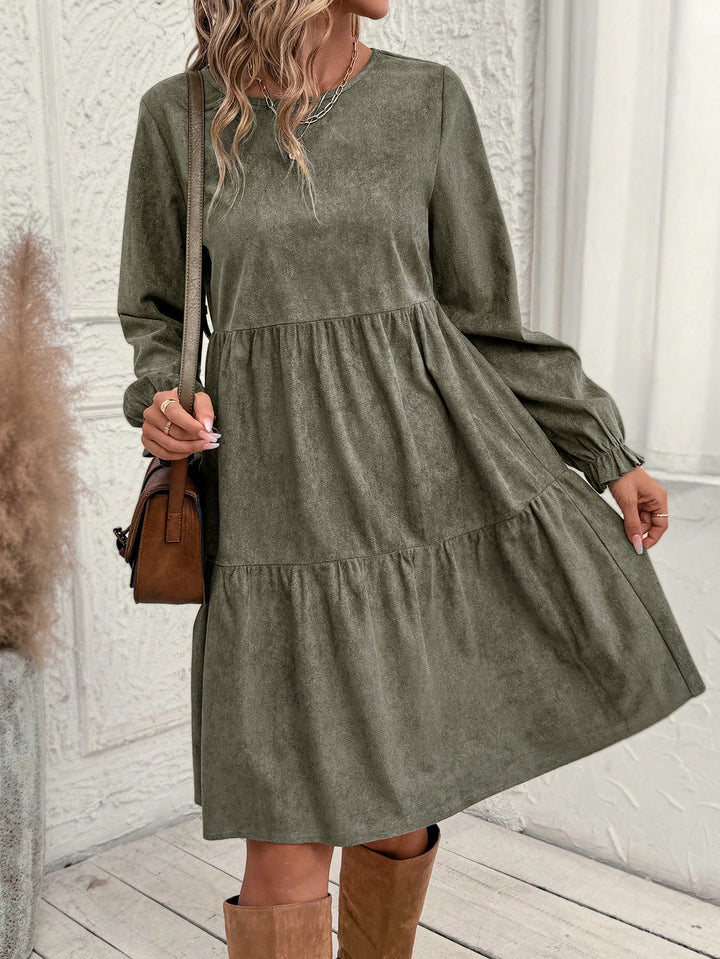 Rochie midi SHEIN, bej