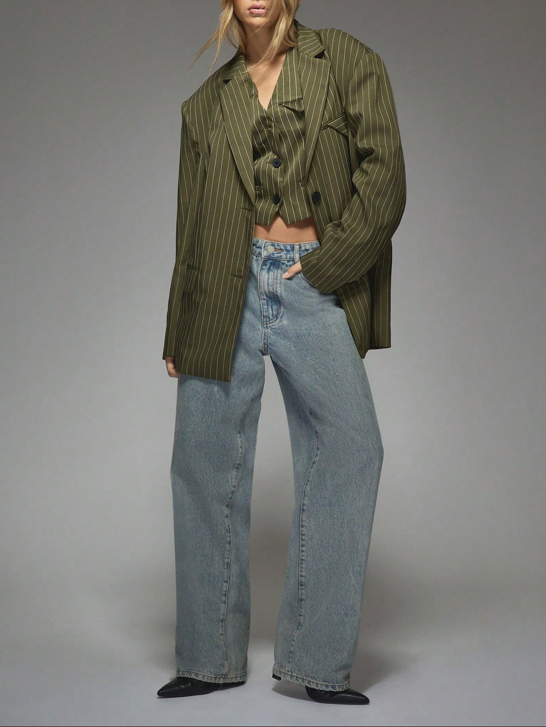 Sacou Shein, verde
