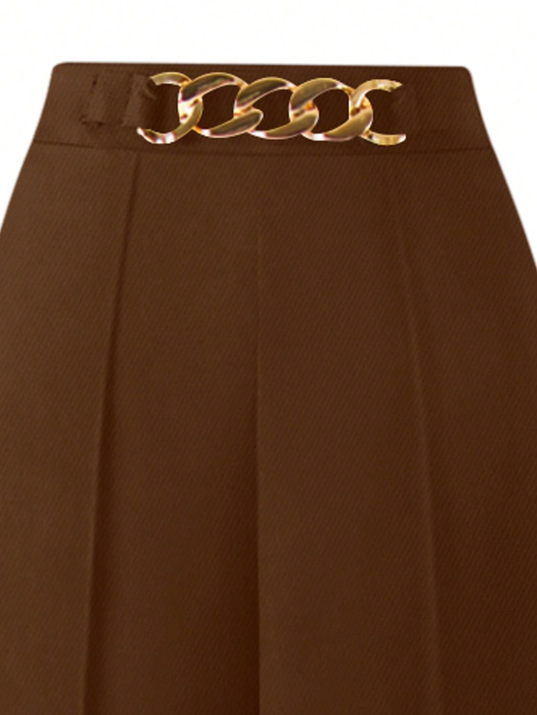 Pantaloni SHEIN, maro