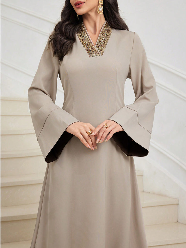 Rochie SHEIN, kaki