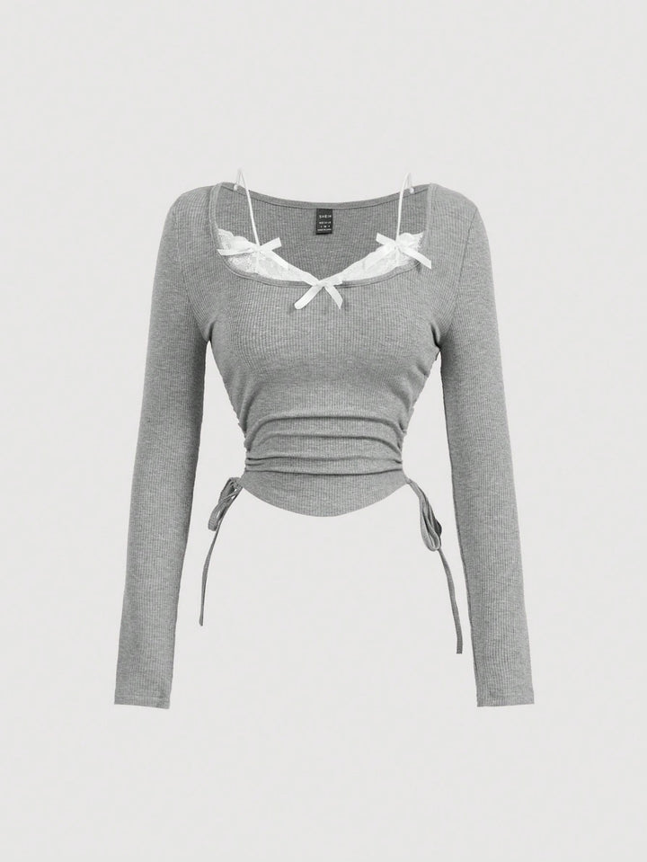 Tricou SHEIN, gri
