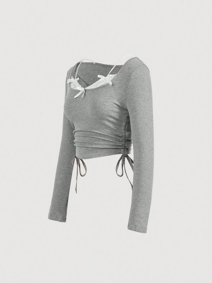Tricou SHEIN, gri