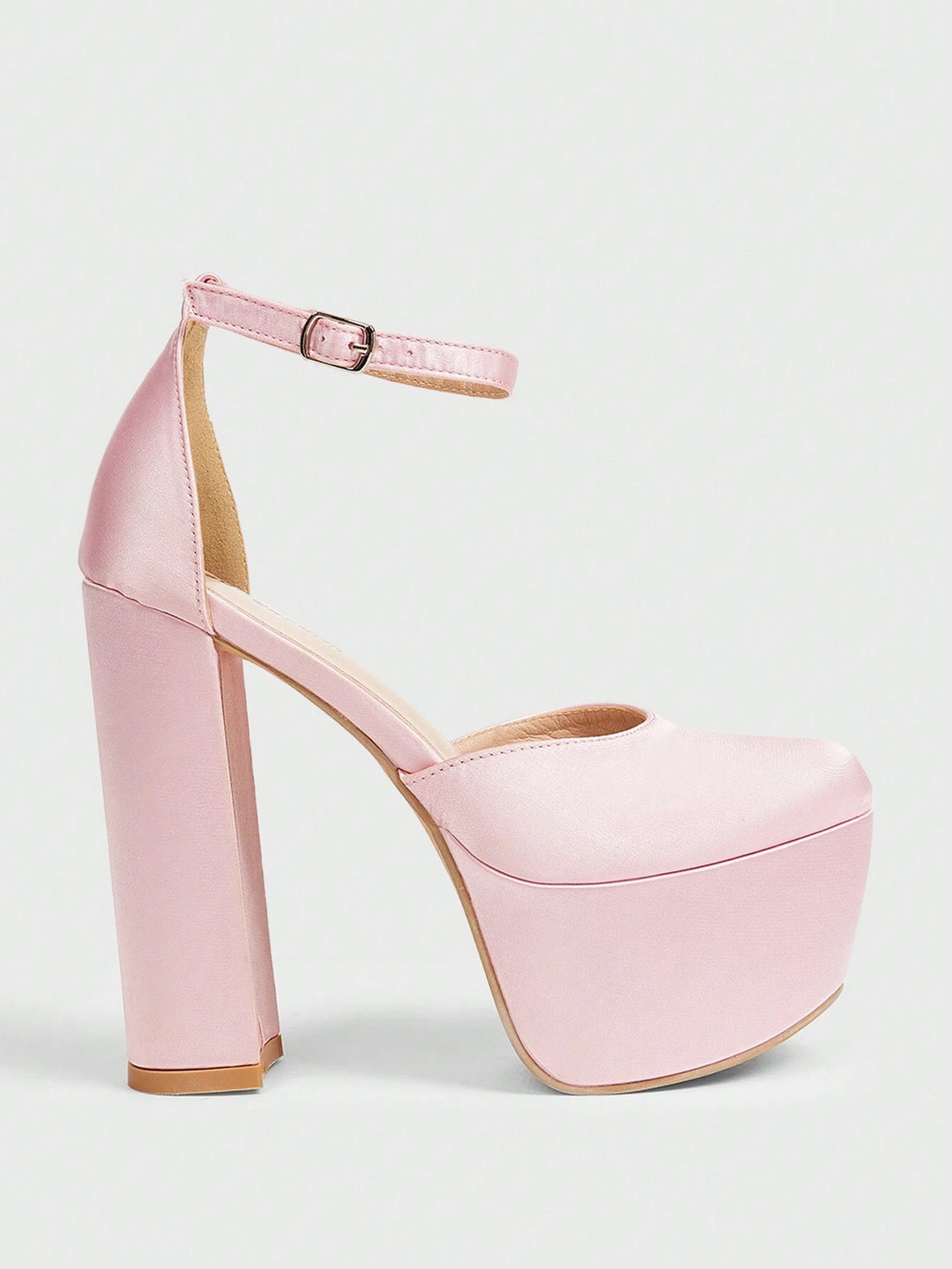 Pantofi cu toc SHEIN, roz