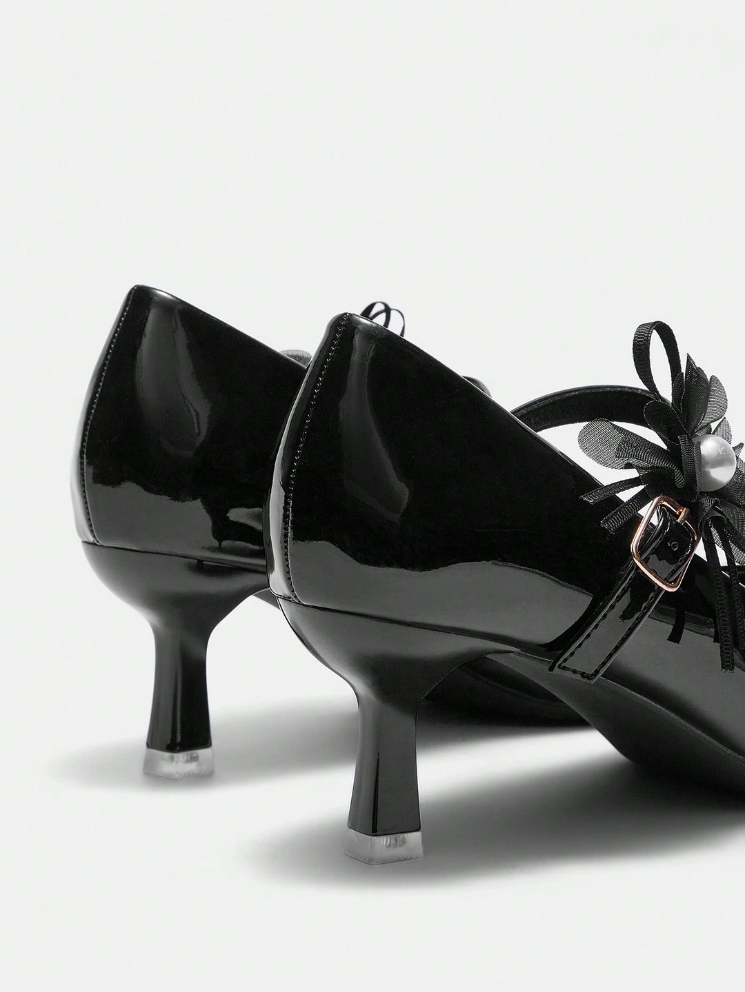 Pantofi cu toc SHEIN, negru