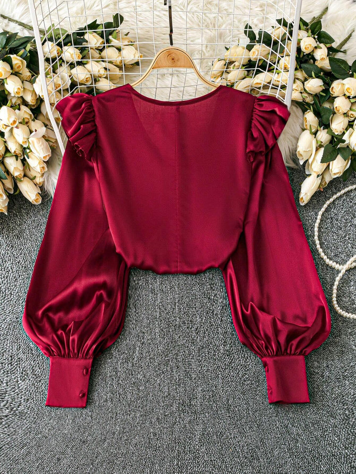 Shein Curve+ ing, bordó