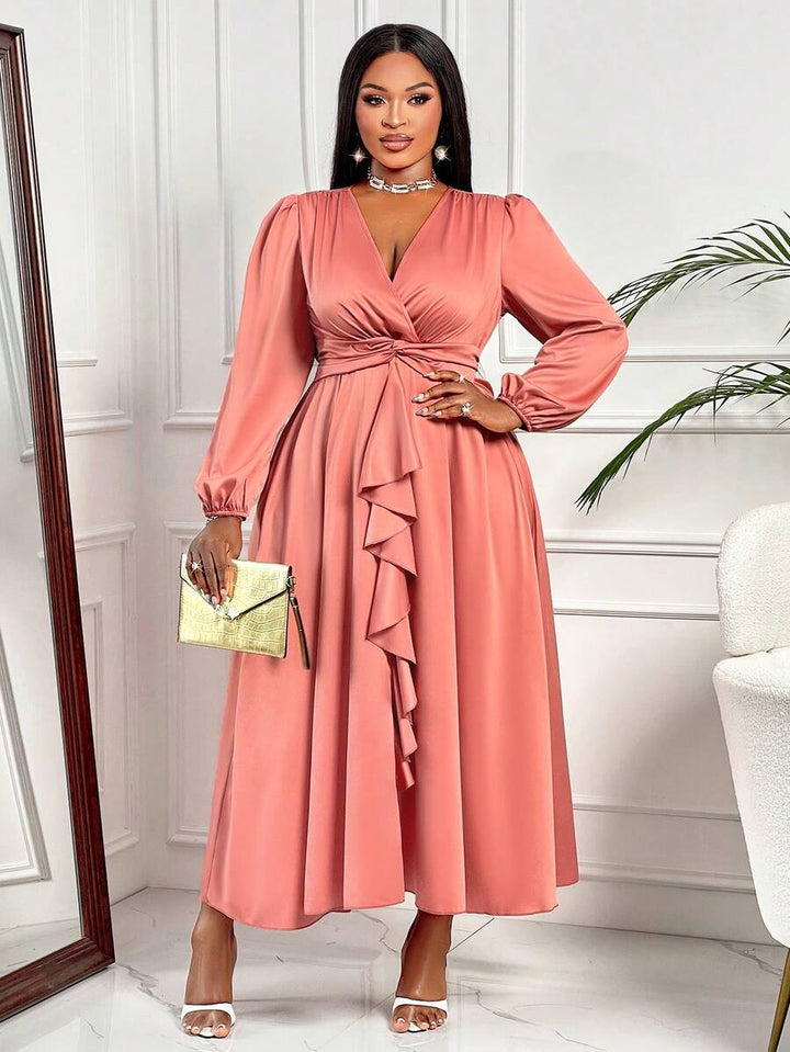 Rochie maxi SHEIN, roz praf