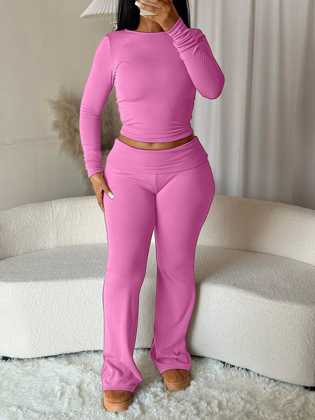 Compleu SHEIN, roz