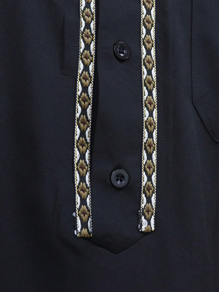 Rochie lungi cu dantelă SHEIN, negru