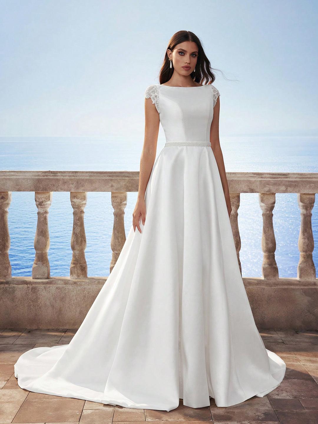 Rochie de mireasă SHEIN, alb