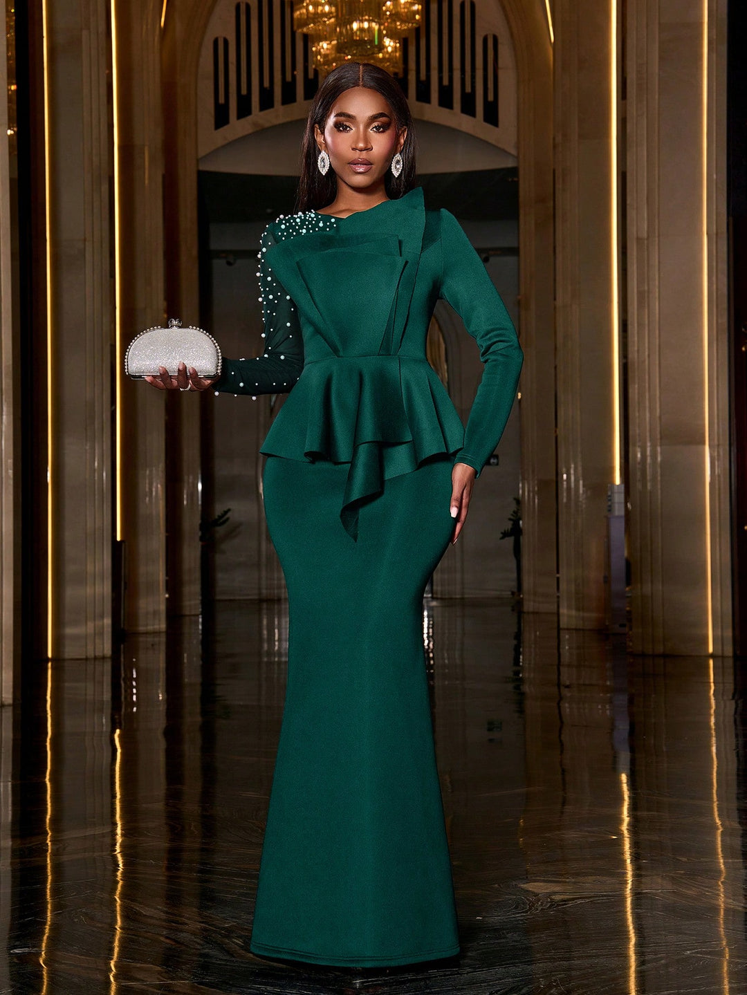 Rochie SHEIN, verde