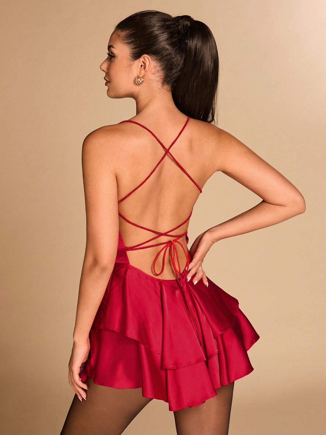 Rochie mini SHEIN, roșu