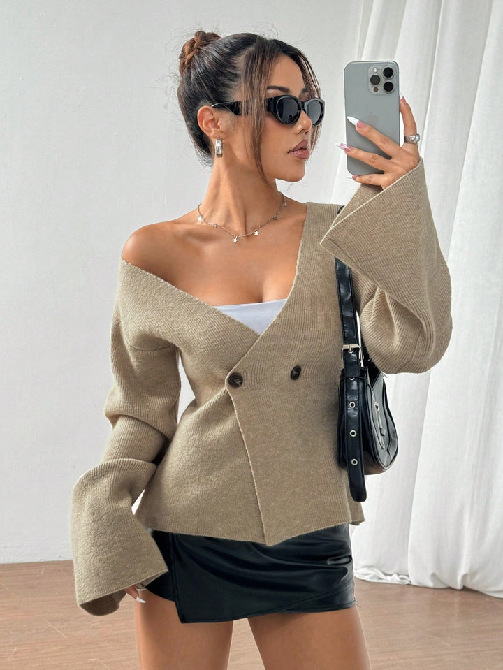 Cardigan SHEIN, bej